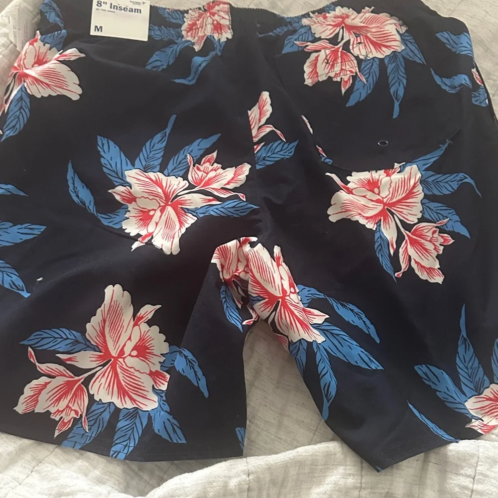 Old Navy Navy Swim trunks